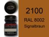 2100 RAL 8002 Signalbraun (mat)